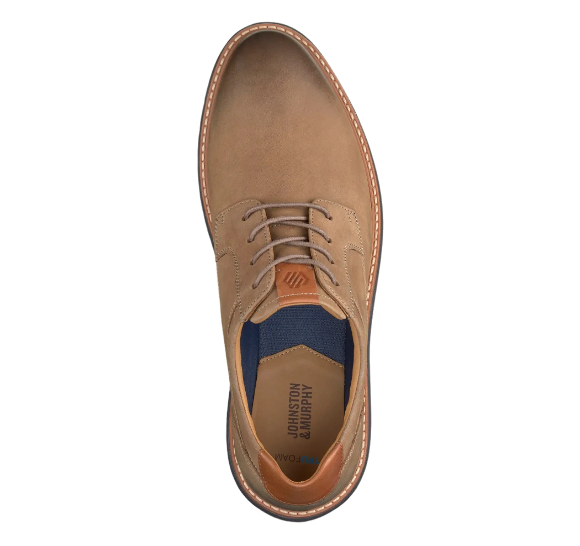 Johnston and Murphy Braydon Plain Toe Shoes Men's