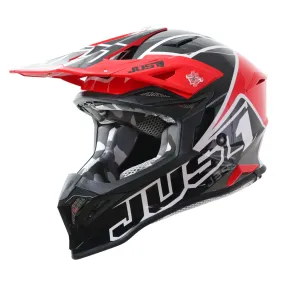 Just1 J39 Thruster Helmet - Red/Black/White