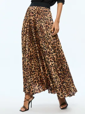 KATZ MAXI PLEATED SKIRT