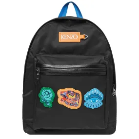 Kenzo Backpack 'Go Tigers!'Black