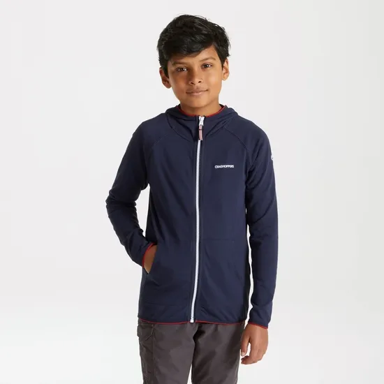 Kid's NosiLife Symmons Hooded Jacket - Blue Navy | Craghoppers UK