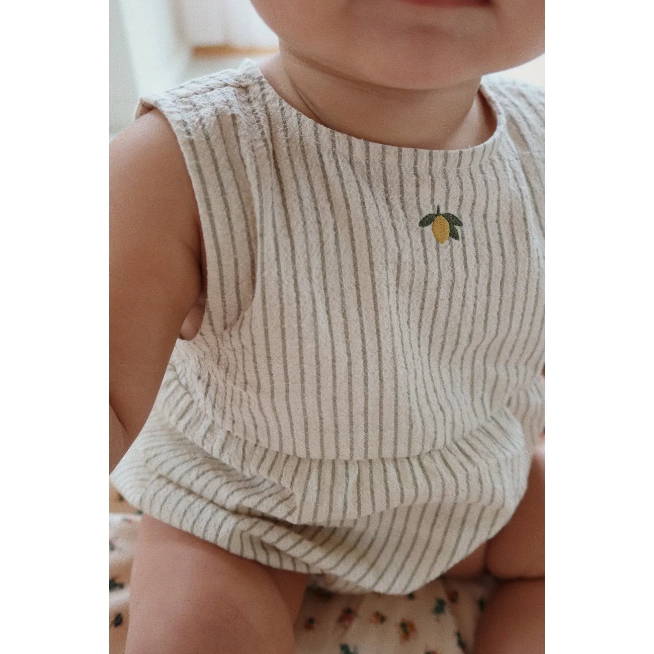 Konges Sljd Tea Stripe Elliot Romper