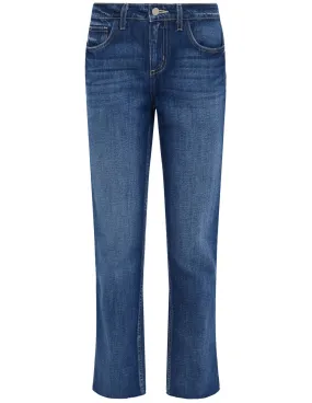 L'Agence Milana Low-Rise Straight Leg Jeans