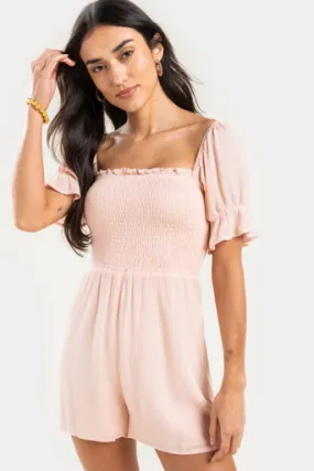 Lana Smock Top Romper