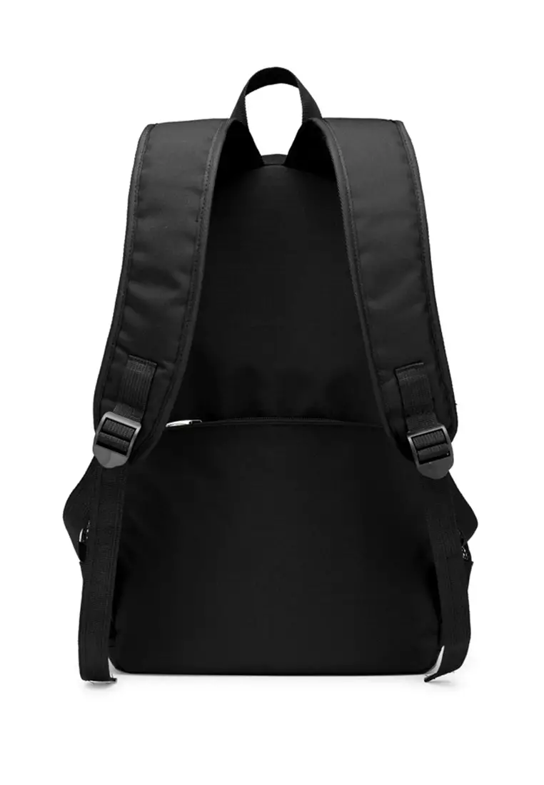 Lara Men's Breathable Wear-resistant Leisure Backpack - Black