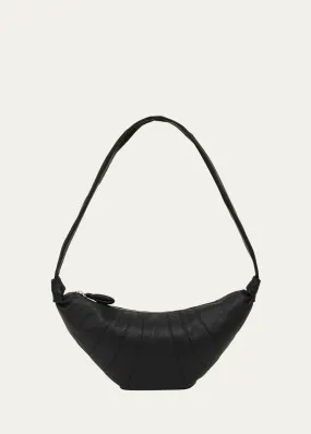 LEMAIRE Men's Medium Croissant Leather Shoulder Bag