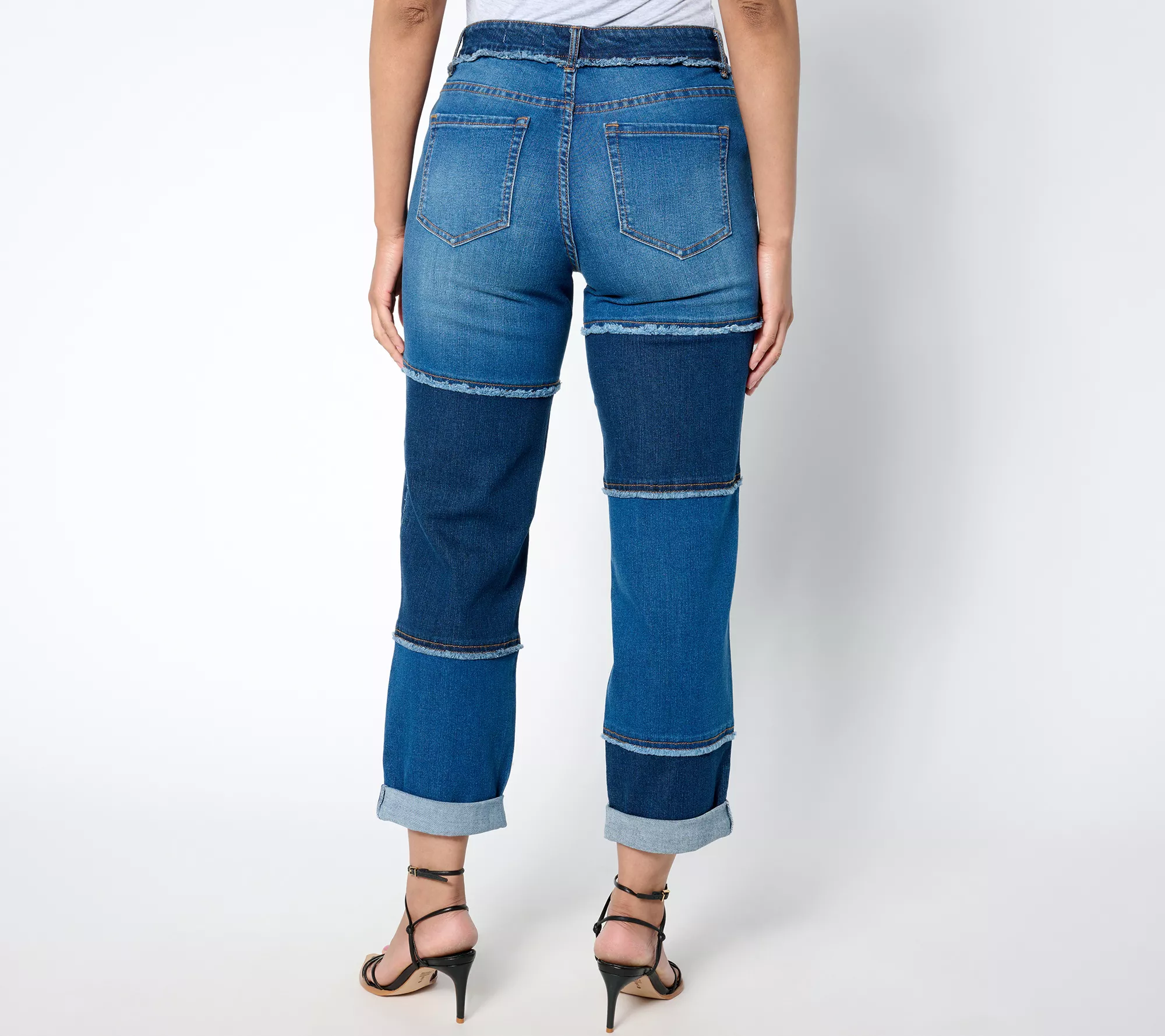 LOGO Lab by Lori Goldstein Petite Boyfriend Jeans