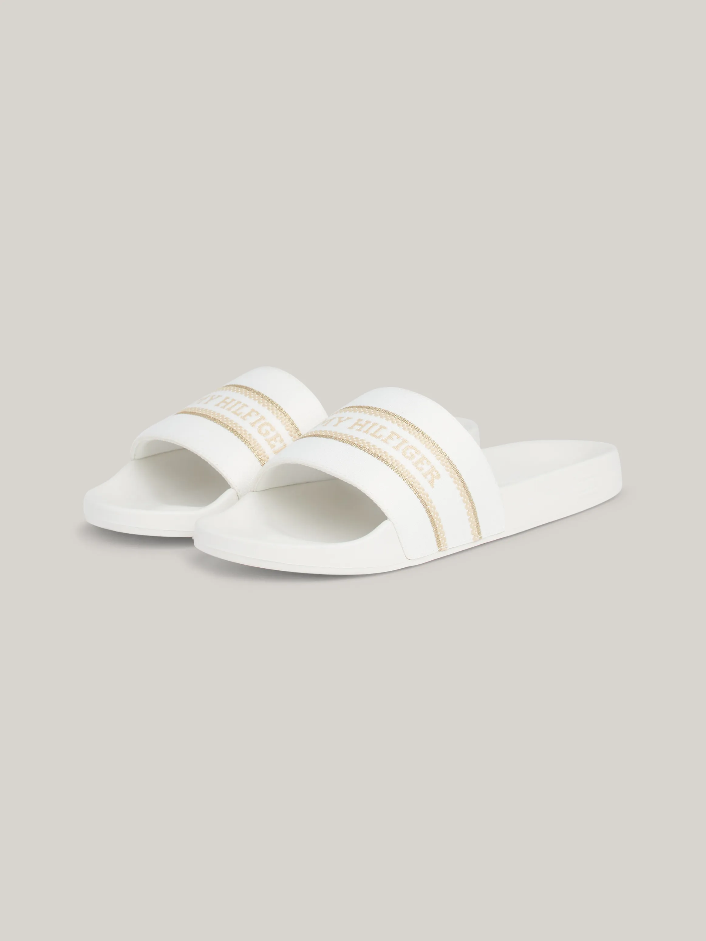 Logo Strap Webbing Pool Slides | Sandals & Slides | Tommy Hilfiger