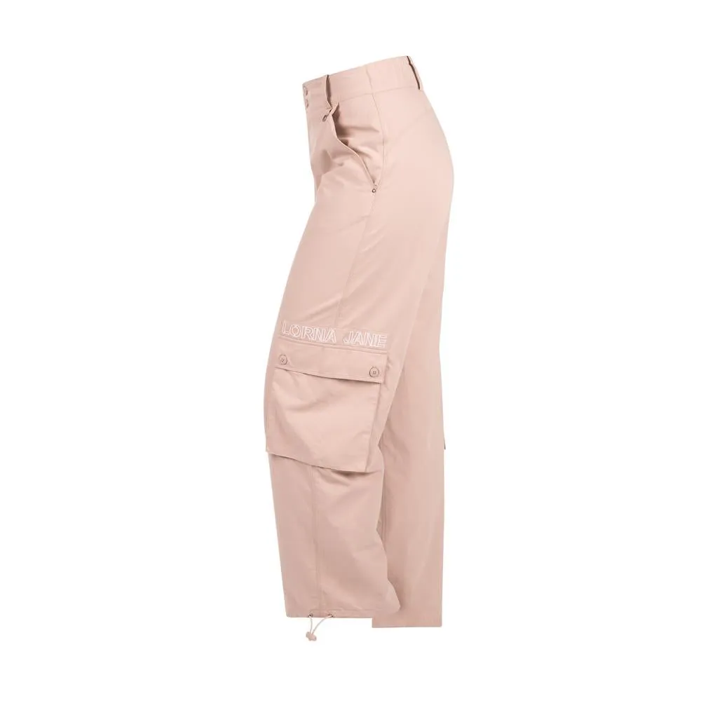 Lorna Jane Athleisure Utility Trousers in Off White