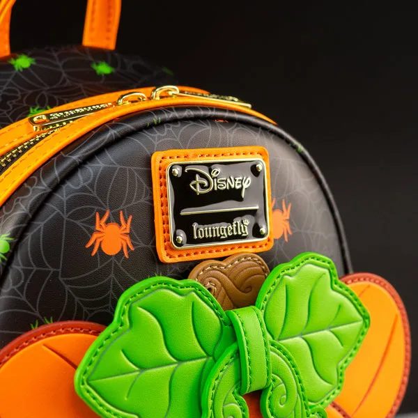 Loungefly x Disney Minnie-O-Lantern Pumpkin Minnie Mouse Mini Backpack