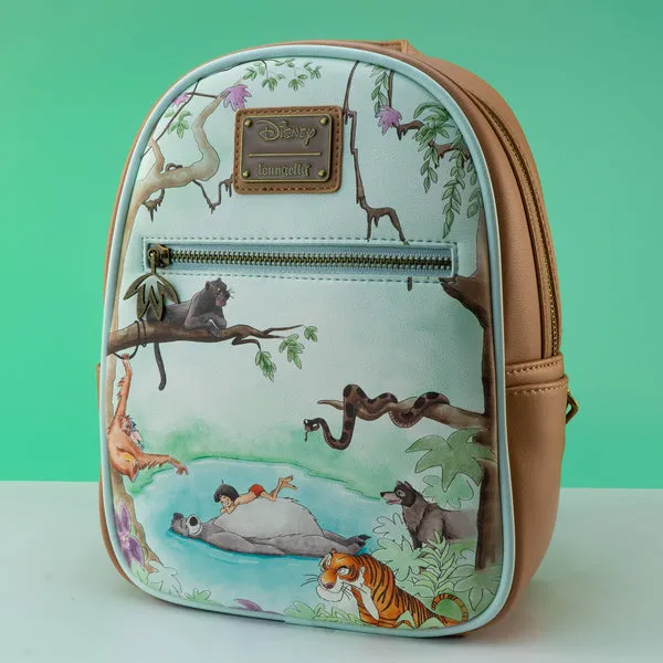 Loungefly x Disney The Jungle Book Character Portrait Mini Backpack