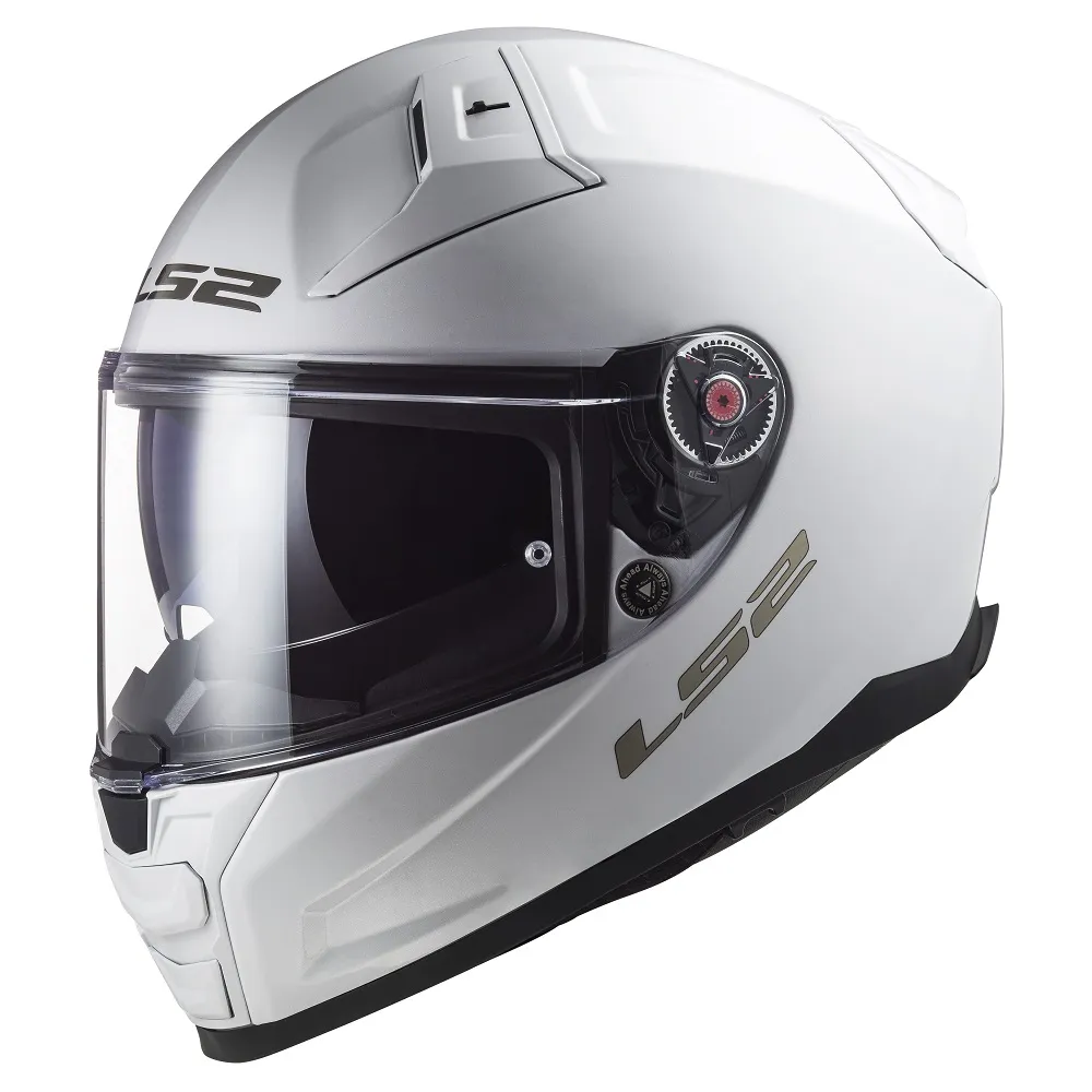 LS2 FF811 Vector II Plain Helmet - White