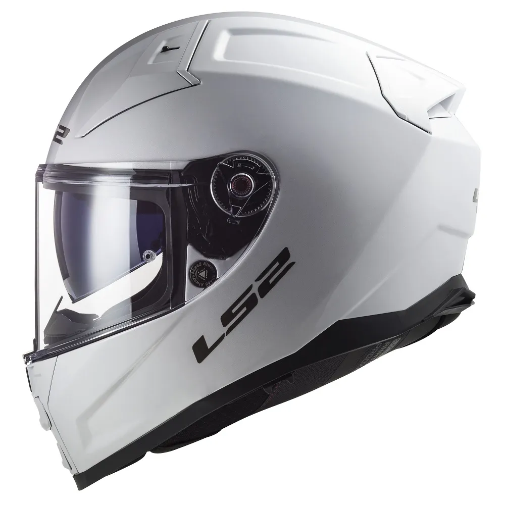 LS2 FF811 Vector II Plain Helmet - White