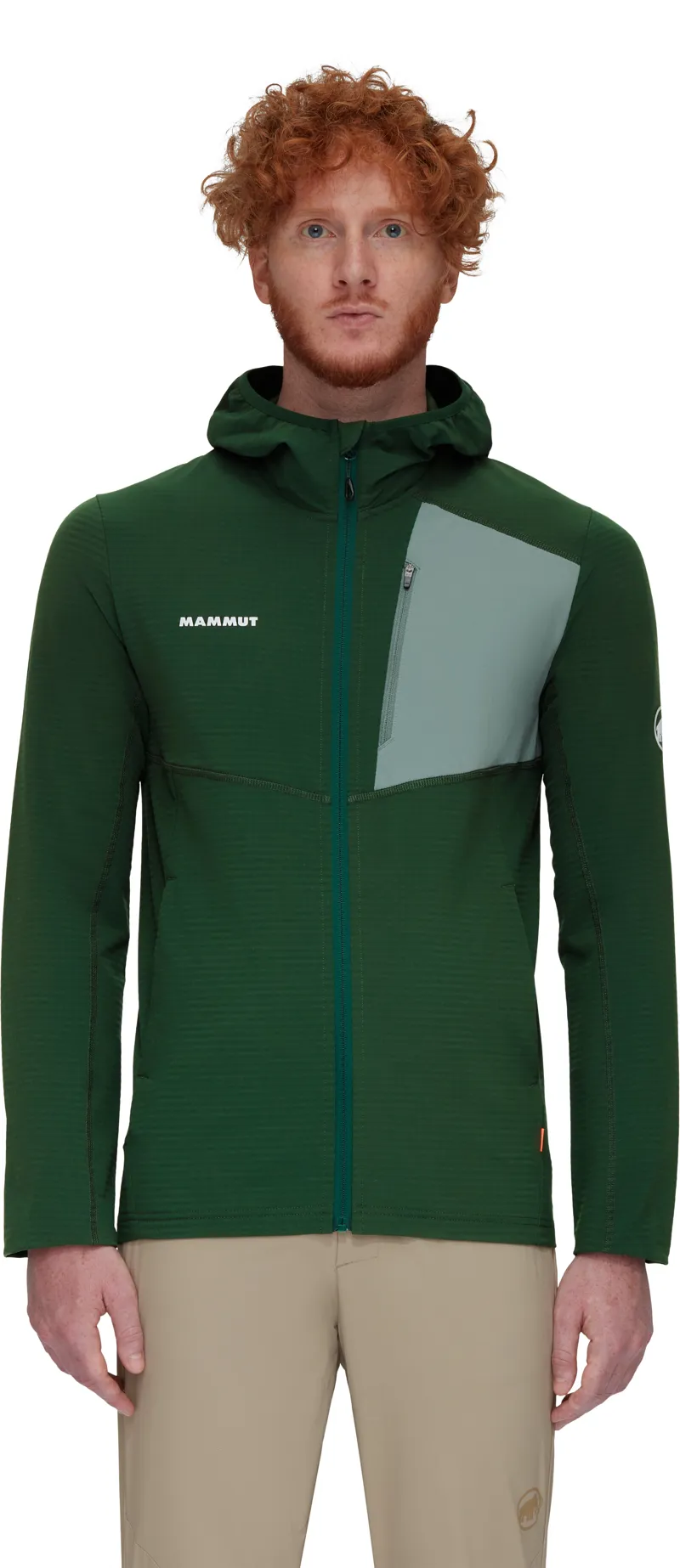 Mammut Mens Madris Light ML Hooded Jacket Woods