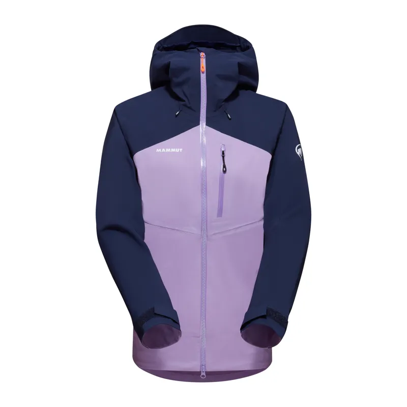 Mammut Womens Alto Guide HS Hooded Jacket Supernova/Marine