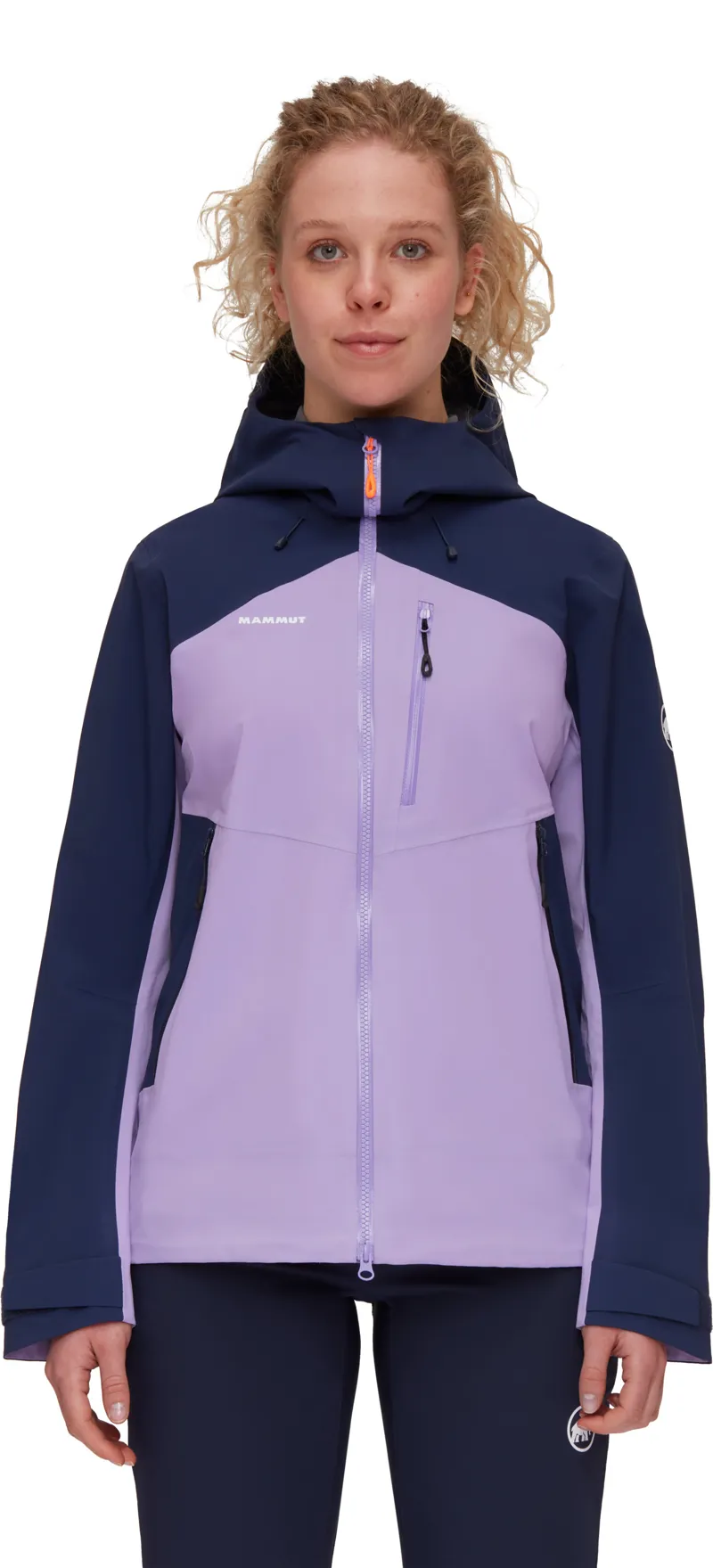 Mammut Womens Alto Guide HS Hooded Jacket Supernova/Marine