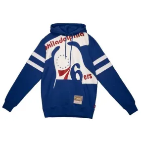 M&N NBA Philadelphia 76ers Substantial Fleece Hoodie ''Royal Blue''