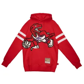 M&N NBA Toronto Raptors Substantial Fleece Hoodie ''Red''