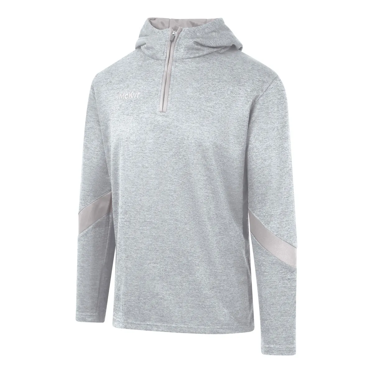 Mc Keever Core 22 1/4 Zip Hoodie - Adult - Grey