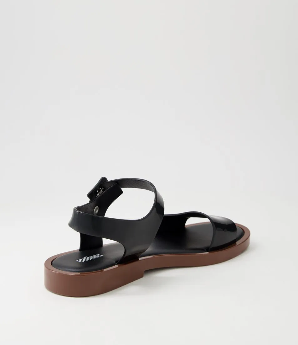 MELISSA Melissa Mar Sandal Ii Black Brown Pvc Sandals