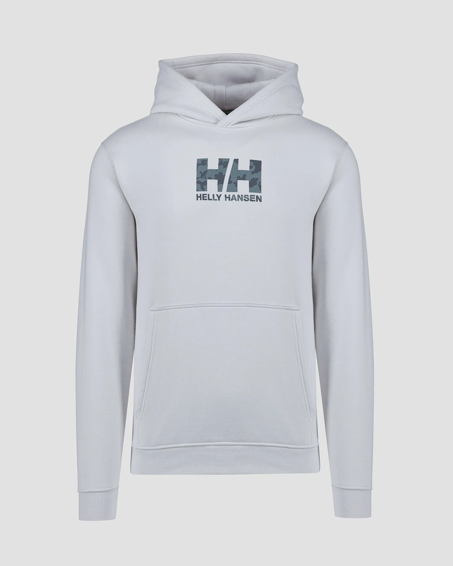 Men's white Helly Hansen Cotton Fleece Graphic Hoodie 54158-823