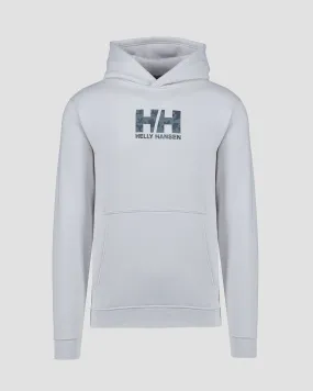 Men's white Helly Hansen Cotton Fleece Graphic Hoodie 54158-823