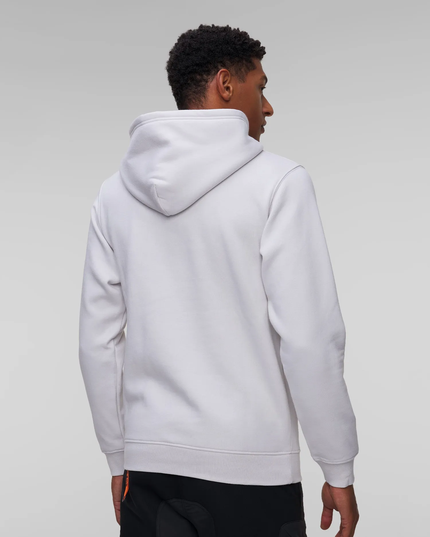 Men's white Helly Hansen Cotton Fleece Graphic Hoodie 54158-823