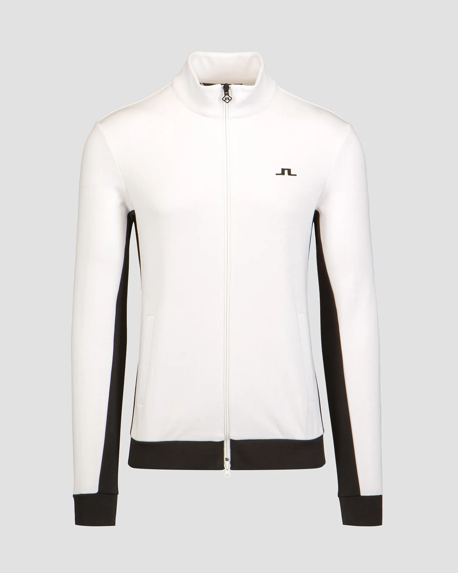 Men's white J.Lindeberg Callum Zip Jacket AMJS10163-white