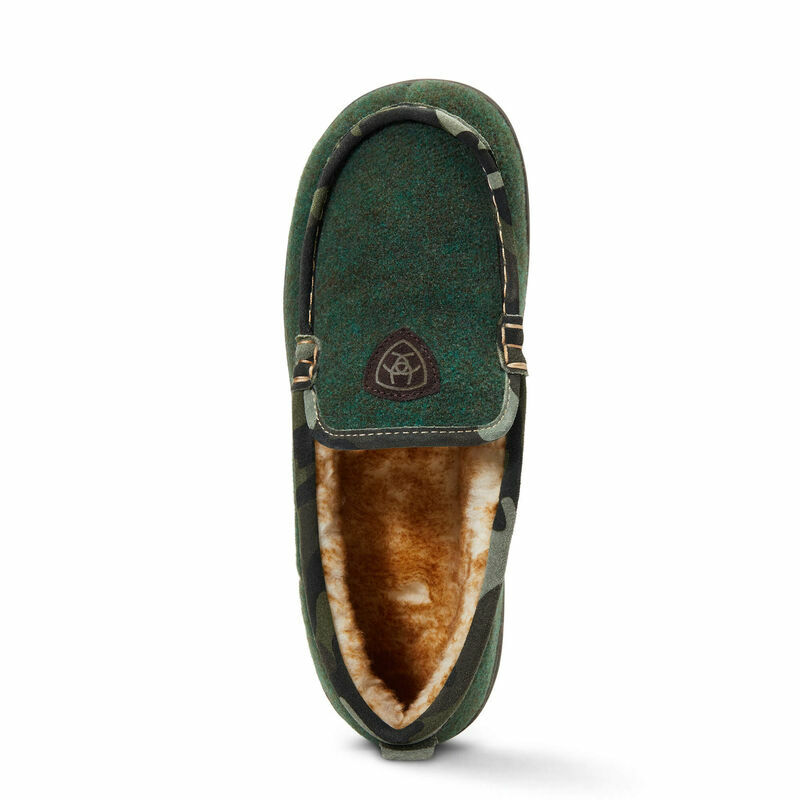 Men's Lost Lake Moccasin Slipper In Loden