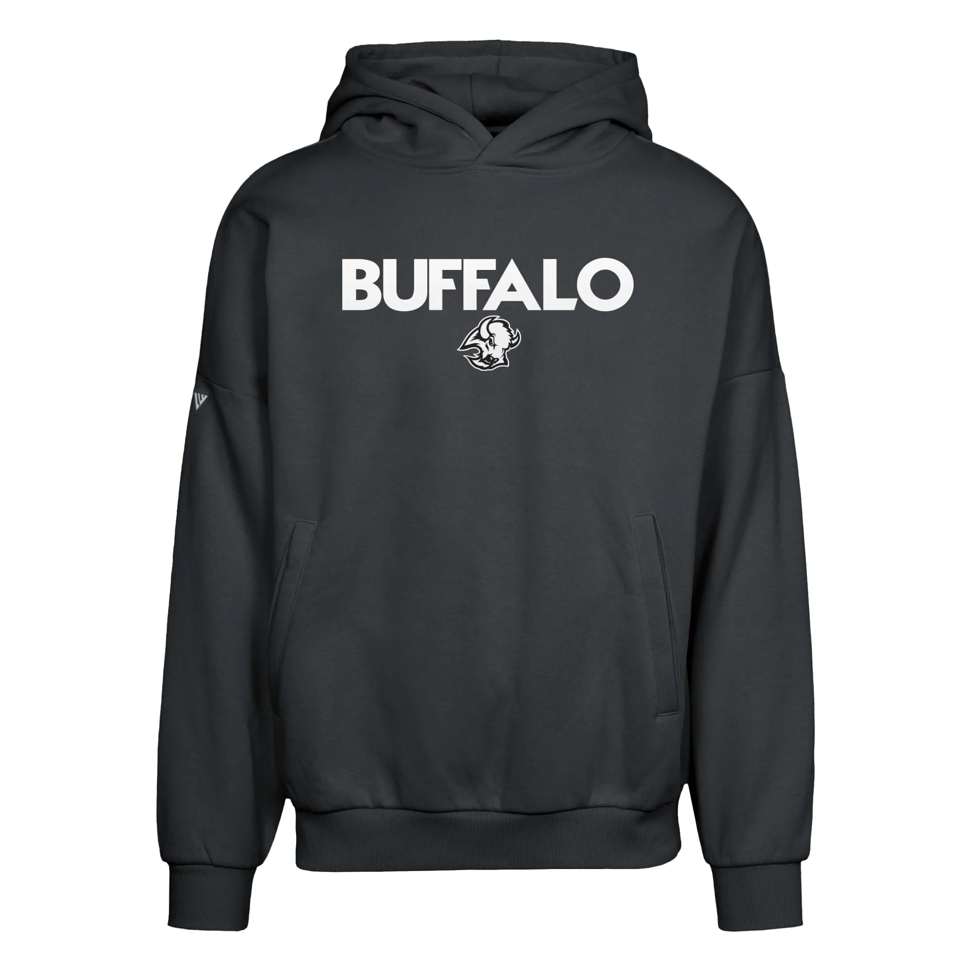 Men's Buffalo Sabres Levelwear Black Contact City Capsule Pullover Hoodie