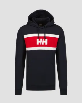 Men’s navy blue Helly Hansen Salt Cotton Hoodie 34474-597