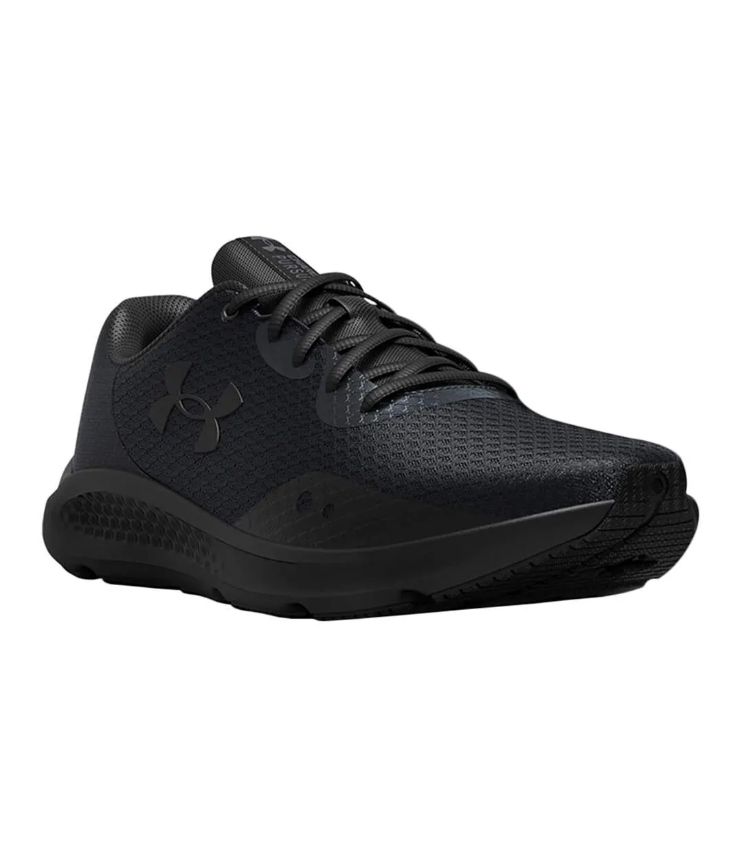 Mens pursuit 3 trainers black Under Armour