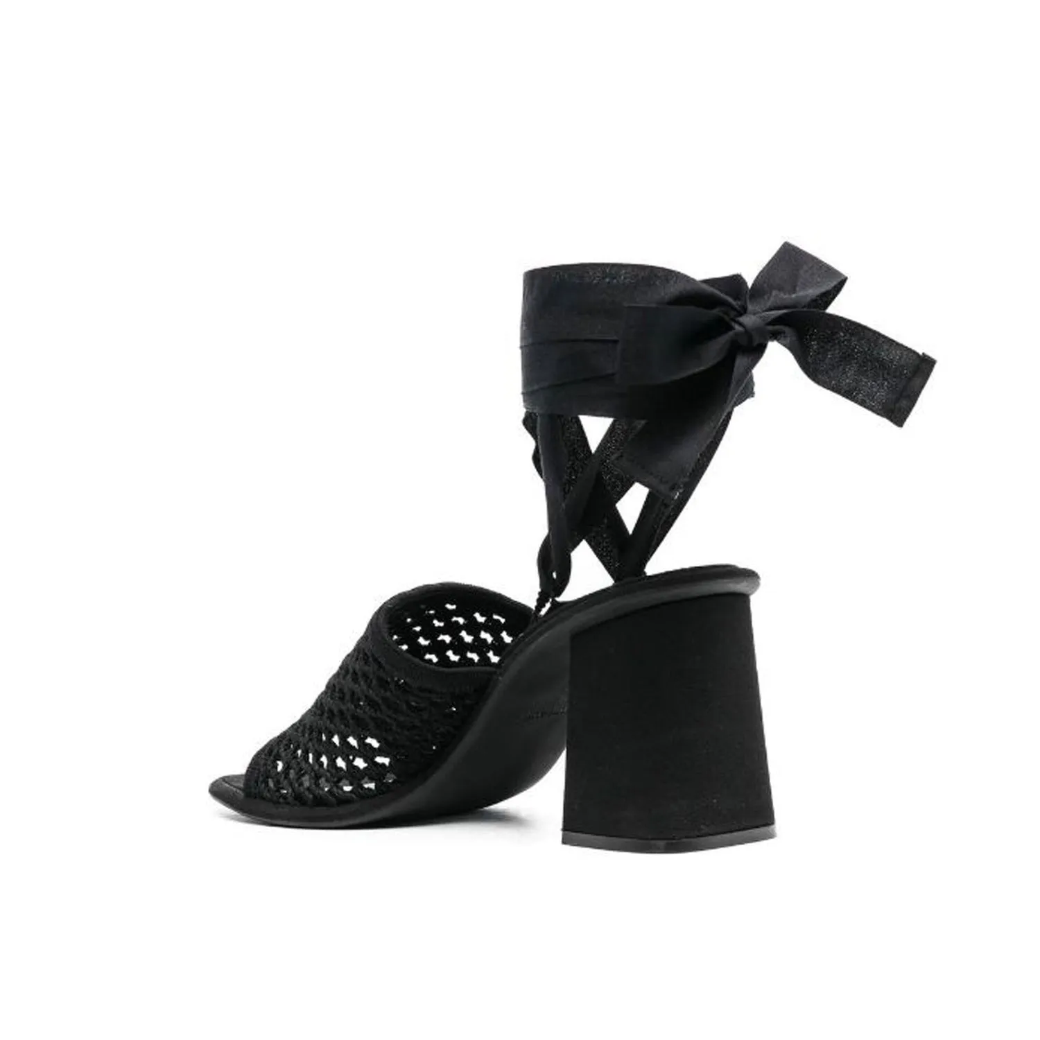 Miu Miu    Miu Miu Ankle Tie Fastening Sandals