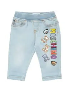 Moschino Jeans Colourful Logo Denim