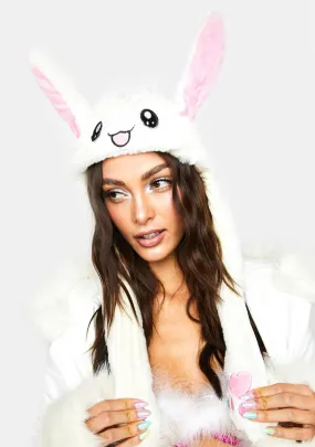 Moving Ears Light Up Bunny Hat-