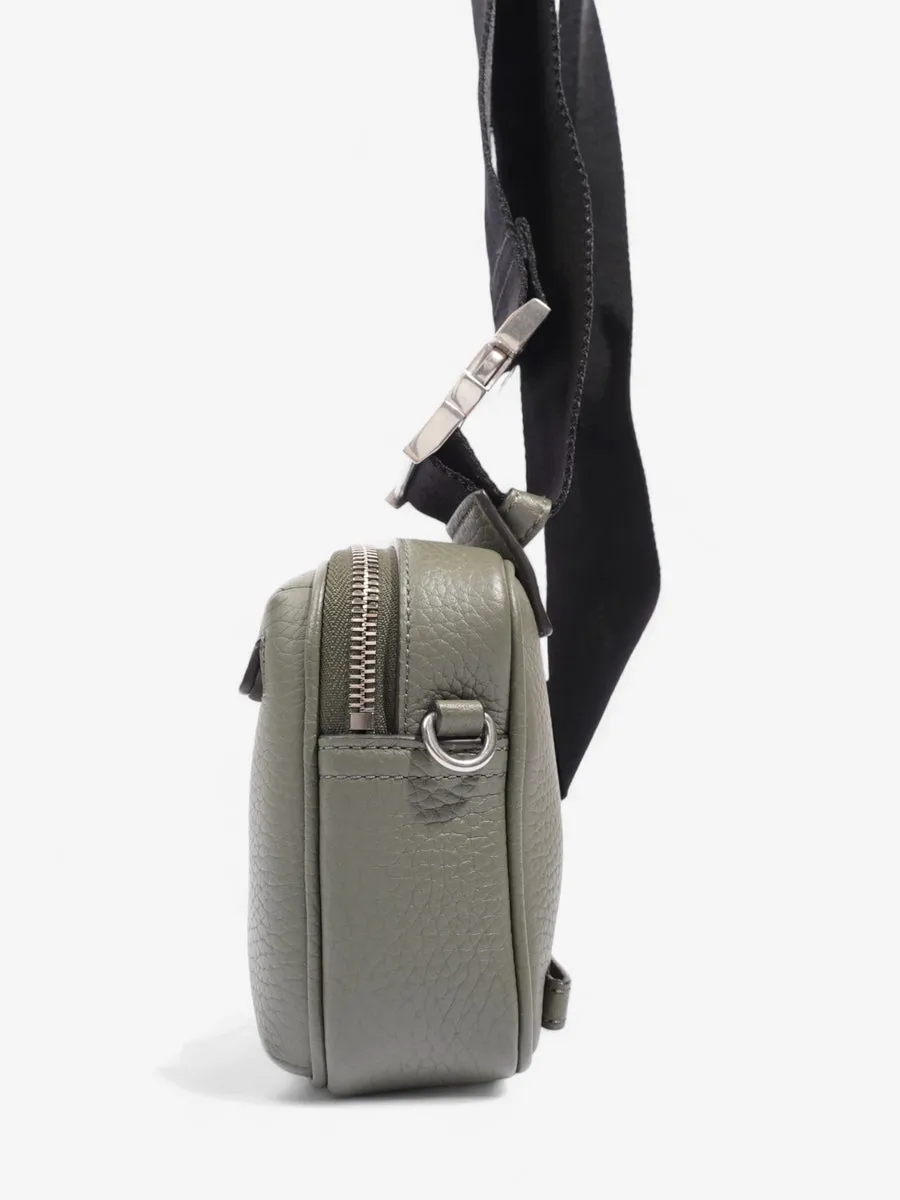 Mulberry Utility Postman's Bag Green / Black Leather