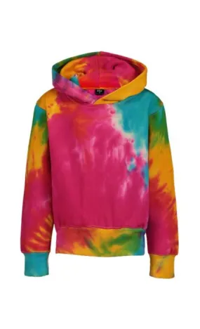 Mv Sport 128Y Youth Classic Fleece Tie Dye Hooded Sweatshirt