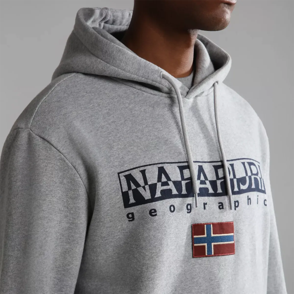 Napapijri - Ayas Pullover Hoodie in Grey