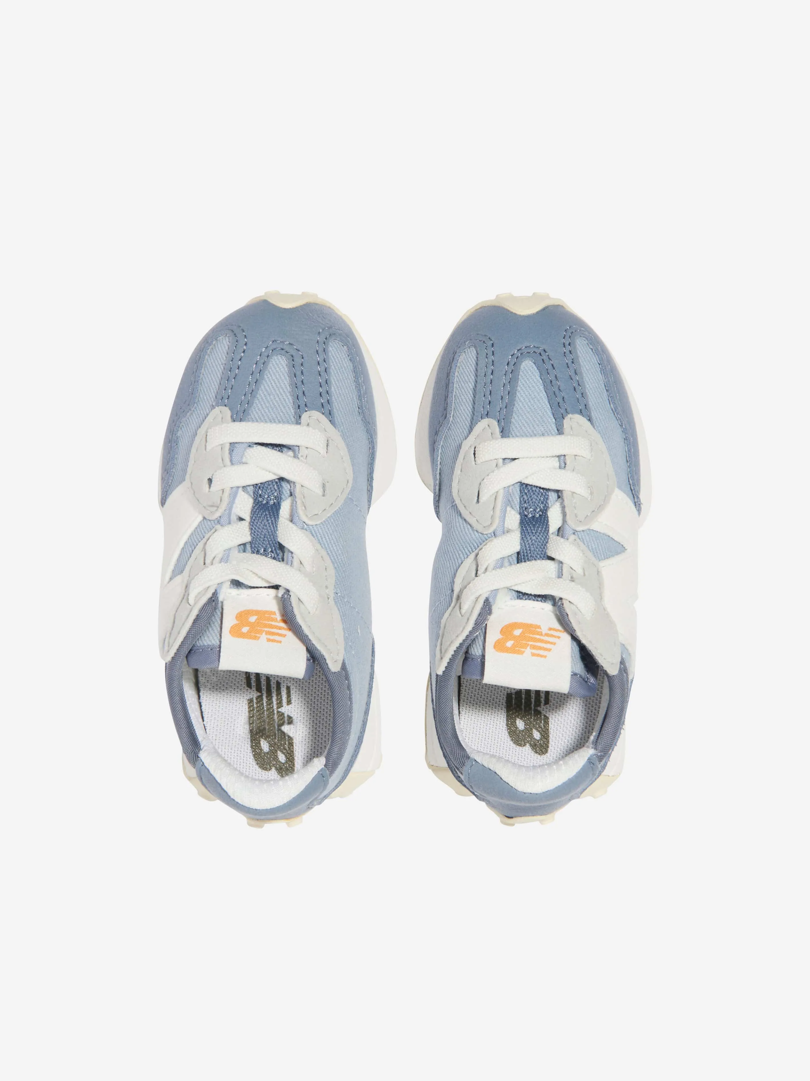 New Balance Kids 327 Logo Trainers in Grey