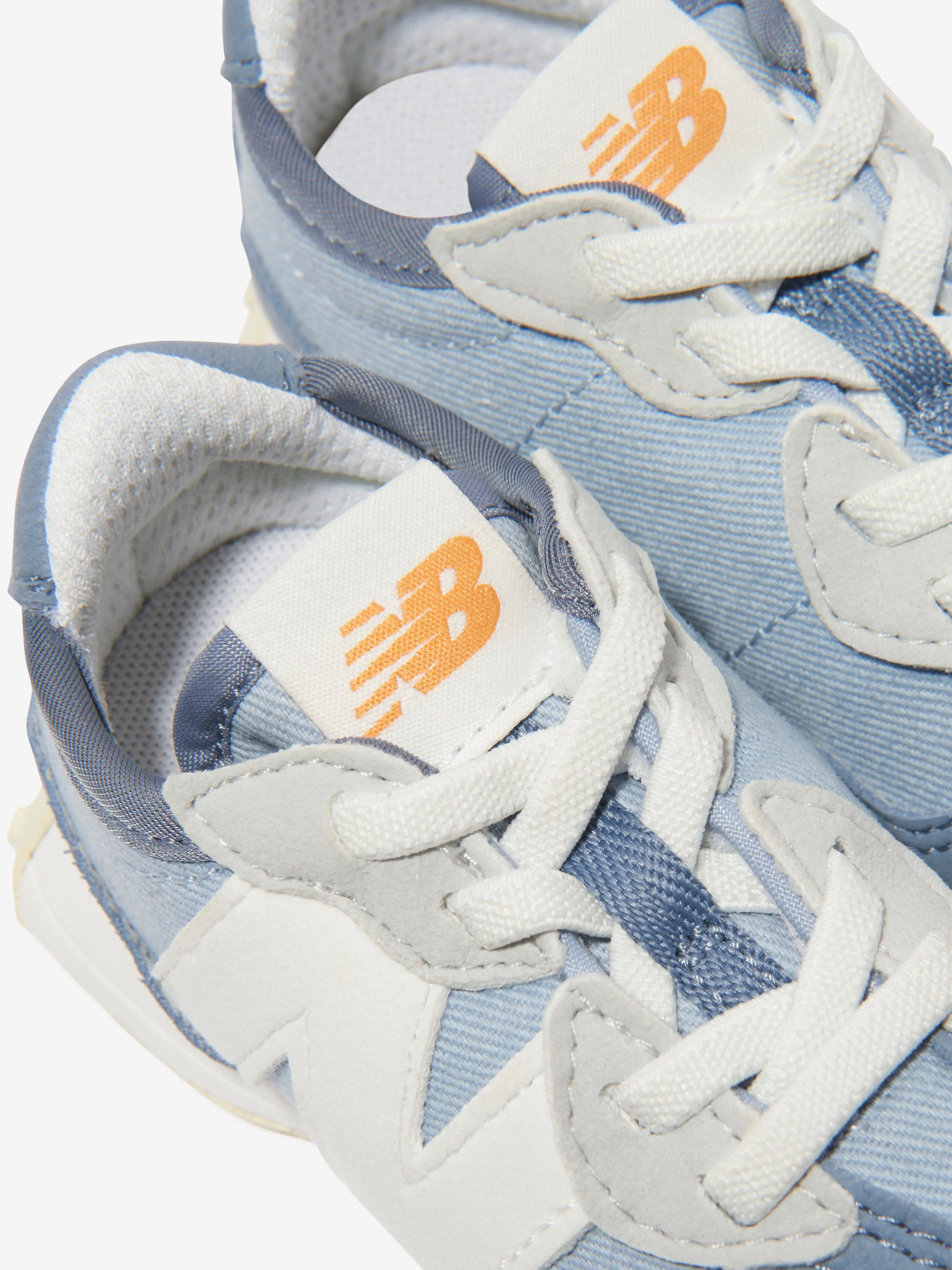 New Balance Kids 327 Logo Trainers in Grey