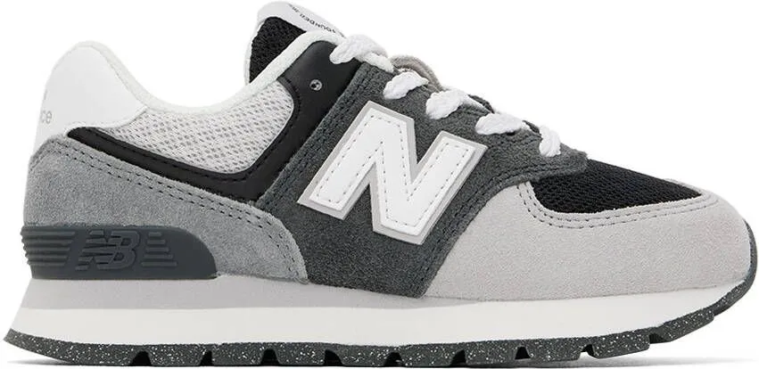 New Balance Kids Gray 574 Sneakers