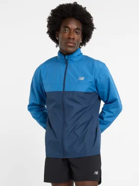 New Balance Mens Running Sport Essentials Jacket - Blue