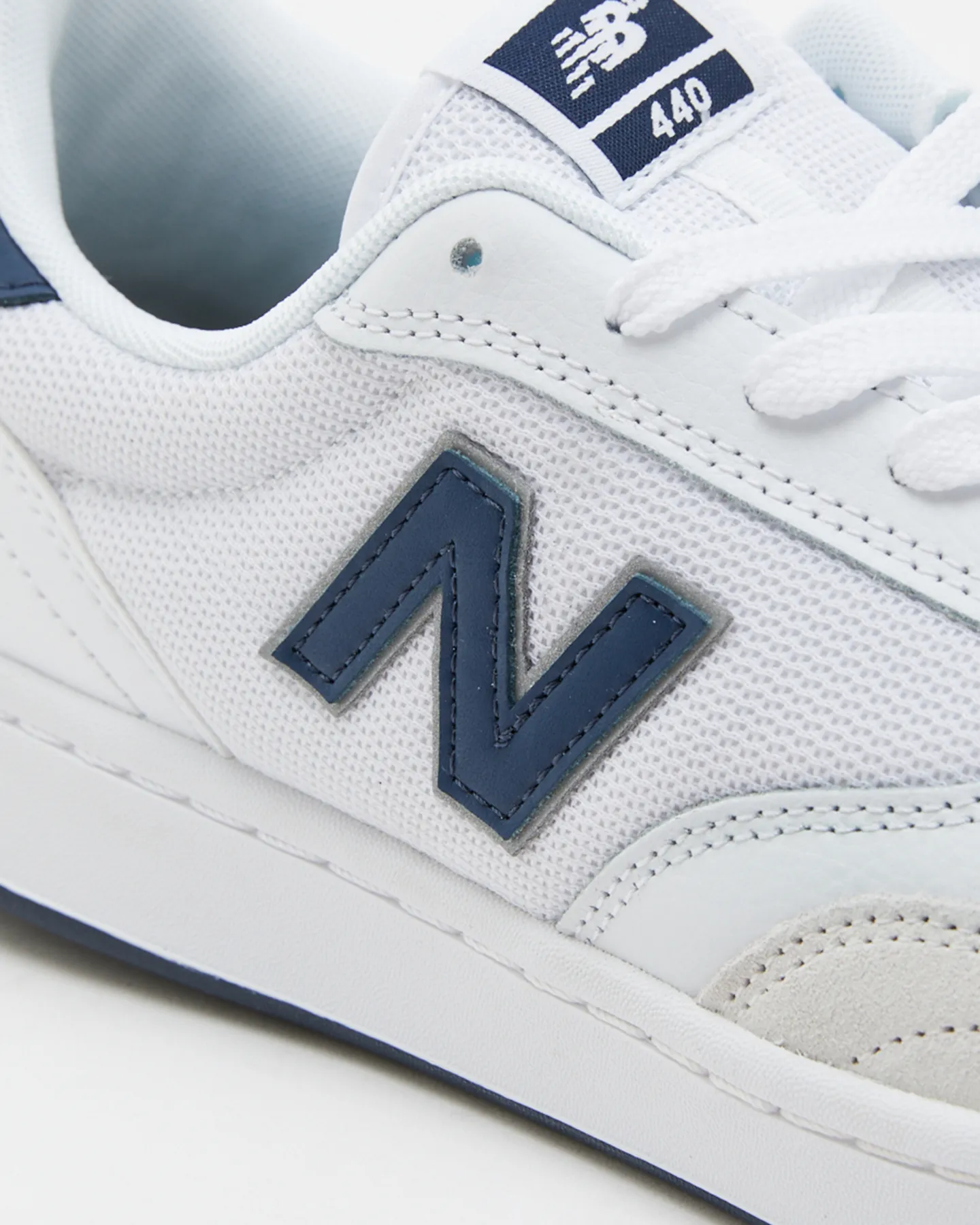 New Balance Numeric 440 - White Navy | SurfStitch