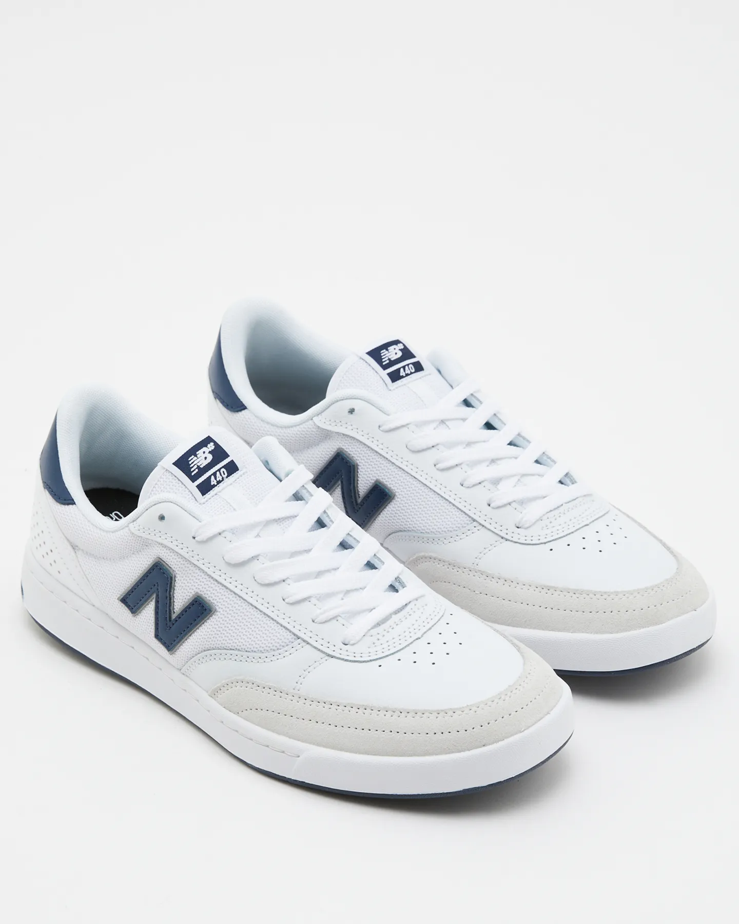 New Balance Numeric 440 - White Navy | SurfStitch