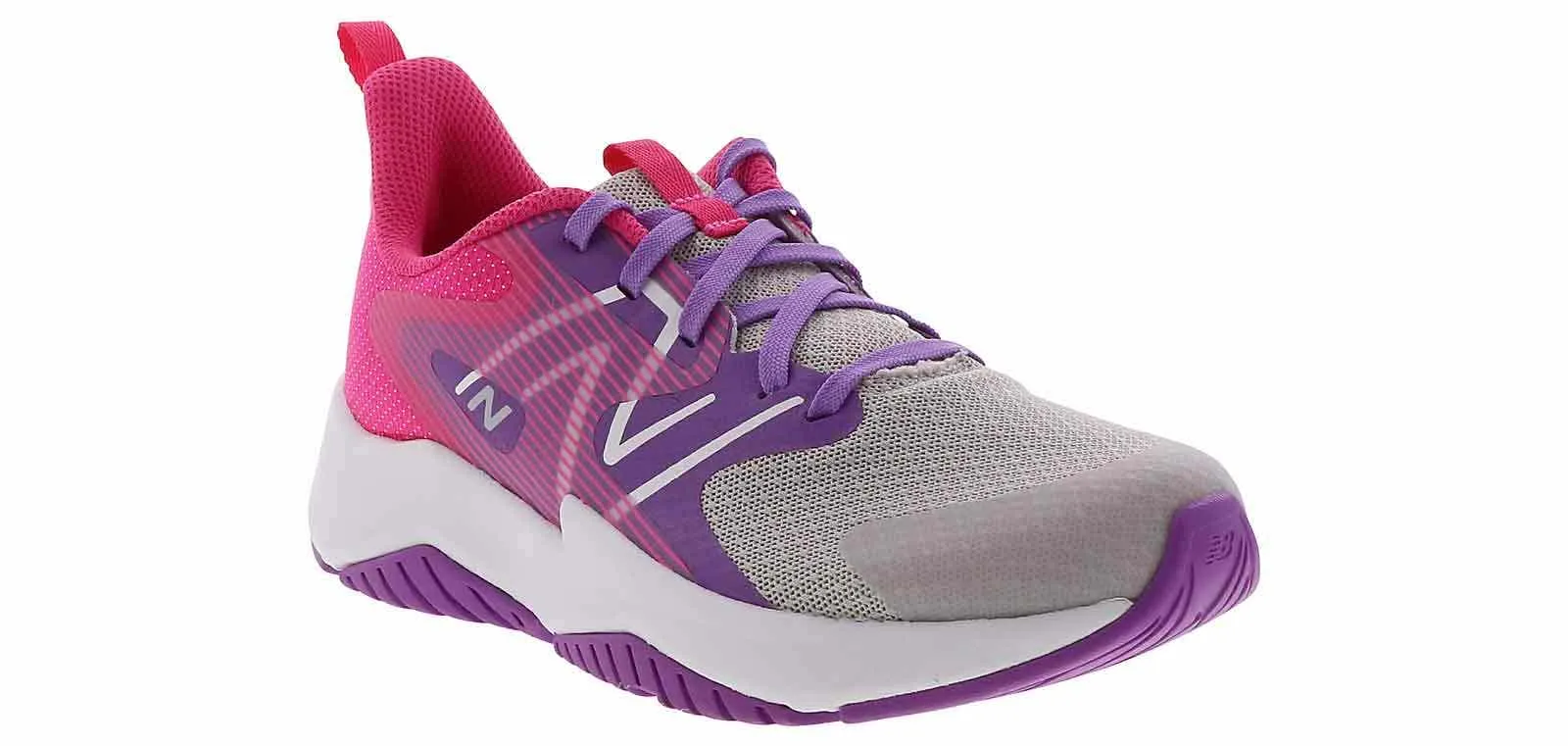 New Balance Rave Run V2 Youth Girls’ (4-6) Wide-Width Running Shoe