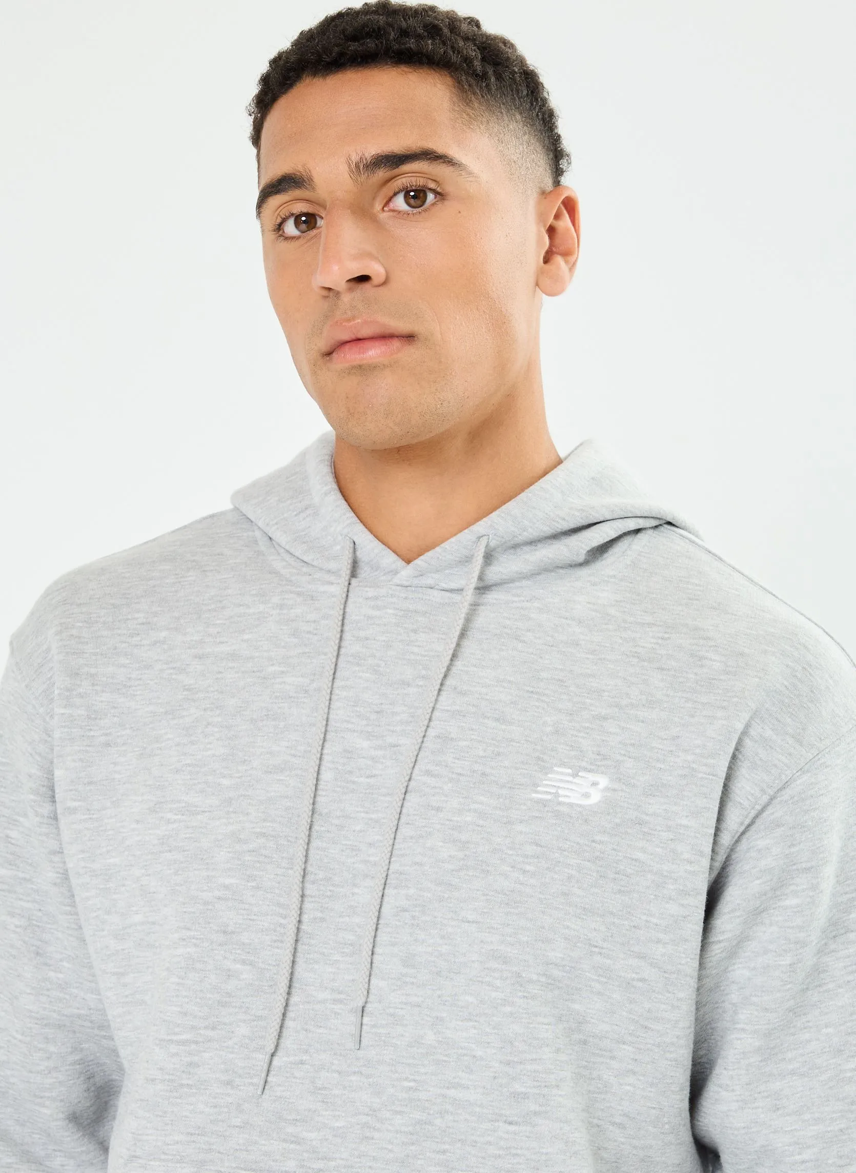 New BalanceSport Essentials Fleece Hoodie - Grigio