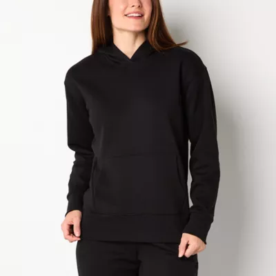 new!Xersion Womens Super Soft Fleece Long Sleeve Hoodie