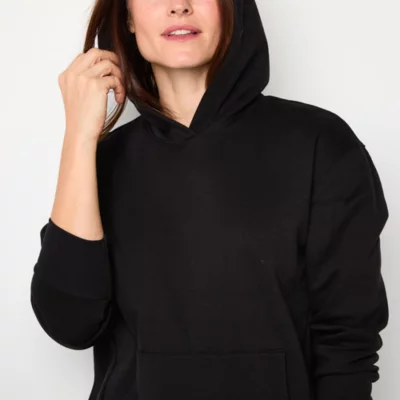 new!Xersion Womens Super Soft Fleece Long Sleeve Hoodie