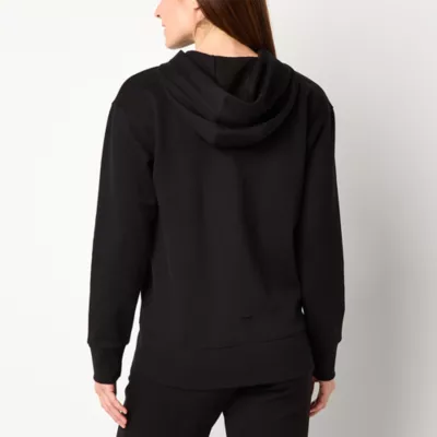 new!Xersion Womens Super Soft Fleece Long Sleeve Hoodie