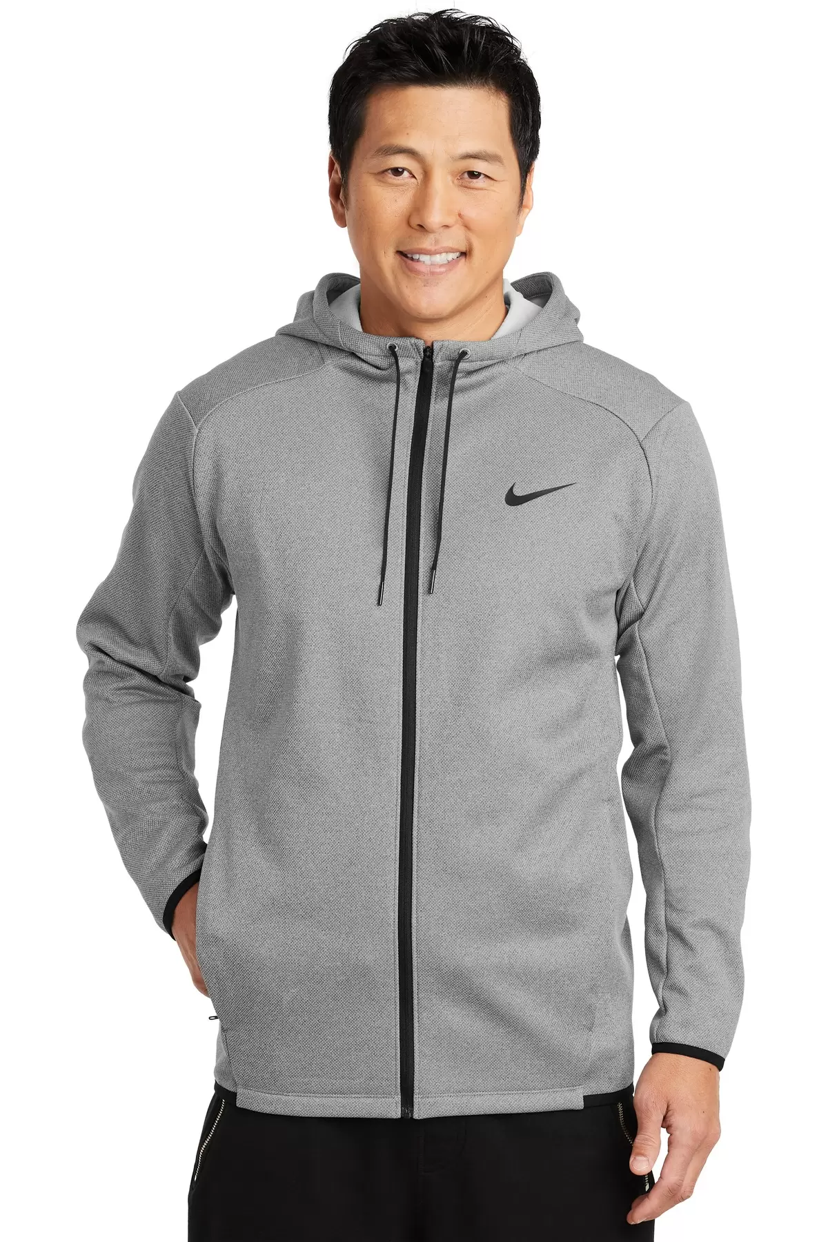 Nike AH6268  Therma-FIT Textured Fleece Full-Zip Hoodie SKU: AH6268